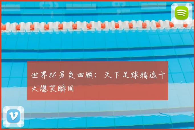 世界杯另类回顾:天下足球精选十大爆笑瞬间