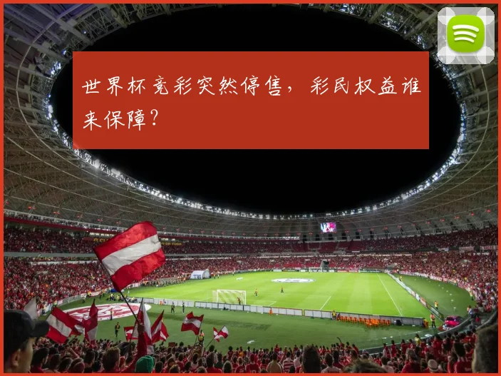 世界杯竞彩突然停售，彩民权益谁来保障？