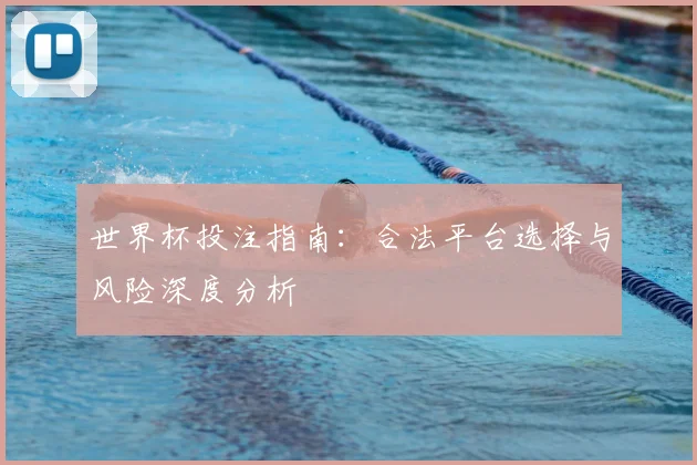 世界杯投注指南：合法平台选择与风险深度分析