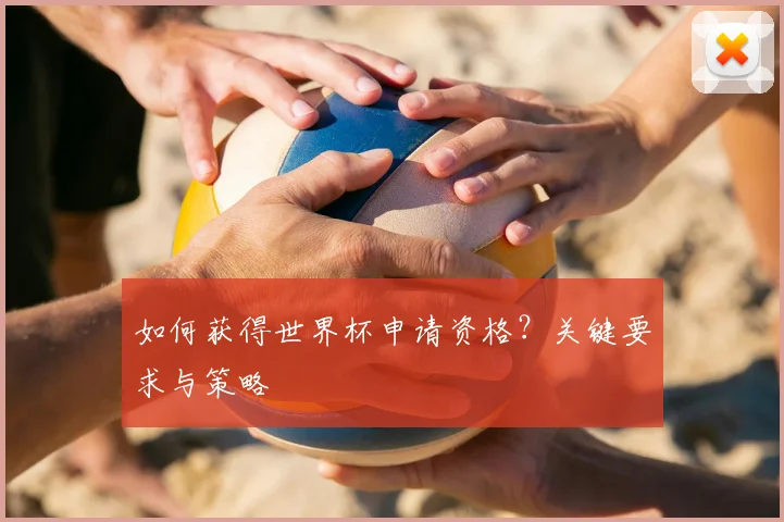 如何获得世界杯申请资格?关键要求与策略